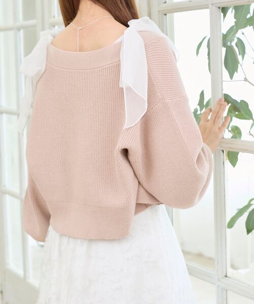 MAJESTIC LEGON / マジェスティックレゴン カーディガン・ボレロ | キラキラモチーフビジューボタンカーデ | 詳細14