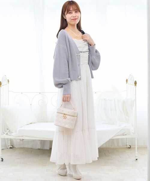 MAJESTIC LEGON / マジェスティックレゴン カーディガン・ボレロ | キラキラモチーフビジューボタンカーデ | 詳細24