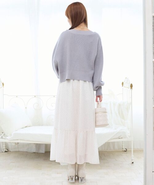 MAJESTIC LEGON / マジェスティックレゴン カーディガン・ボレロ | キラキラモチーフビジューボタンカーデ | 詳細25