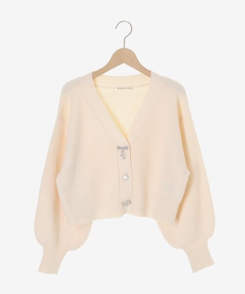 MAJESTIC LEGON / マジェスティックレゴン カーディガン・ボレロ | キラキラモチーフビジューボタンカーデ | 詳細30