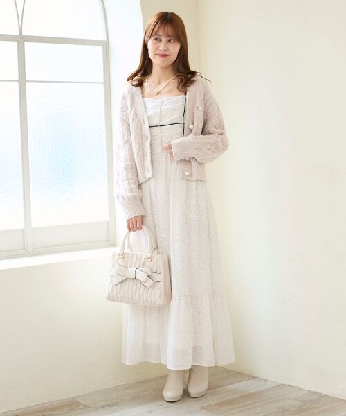 MAJESTIC LEGON / マジェスティックレゴン カーディガン・ボレロ | ビジューマシュマロカーディガン | 詳細15