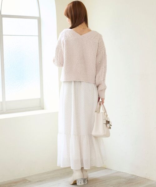 MAJESTIC LEGON / マジェスティックレゴン カーディガン・ボレロ | ビジューマシュマロカーディガン | 詳細16