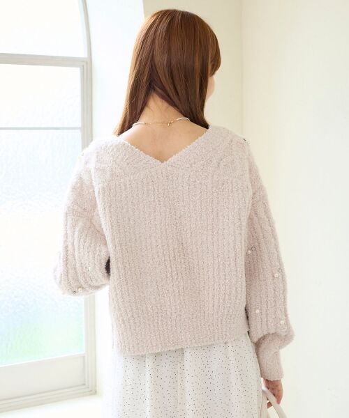 MAJESTIC LEGON / マジェスティックレゴン カーディガン・ボレロ | ビジューマシュマロカーディガン | 詳細19