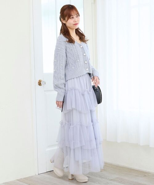 MAJESTIC LEGON / マジェスティックレゴン カーディガン・ボレロ | ビジューマシュマロカーディガン | 詳細22