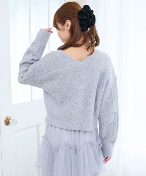 MAJESTIC LEGON / マジェスティックレゴン カーディガン・ボレロ | ビジューマシュマロカーディガン | 詳細26