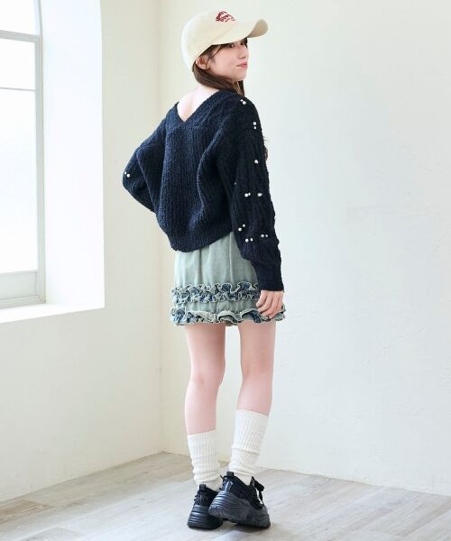 MAJESTIC LEGON / マジェスティックレゴン カーディガン・ボレロ | ビジューマシュマロカーディガン | 詳細30