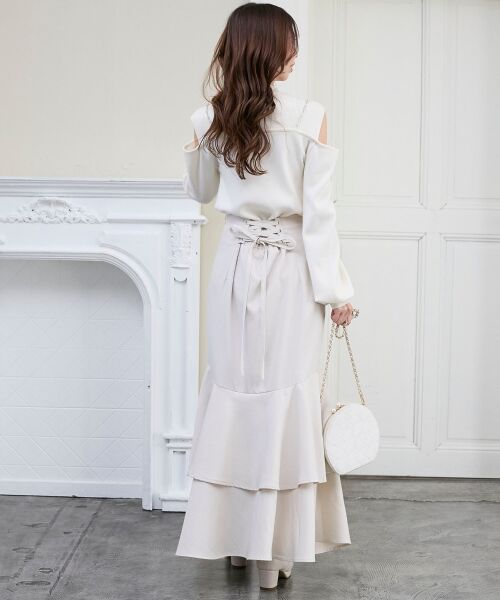 MAJESTIC LEGON / マジェスティックレゴン ニット・セーター | ビッグリボンチェーン付きニット | 詳細6