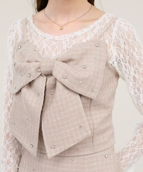 MAJESTIC LEGON / マジェスティックレゴン キャミソール・チューブトップ | ビッグリボンビジュービスチェ | 詳細16