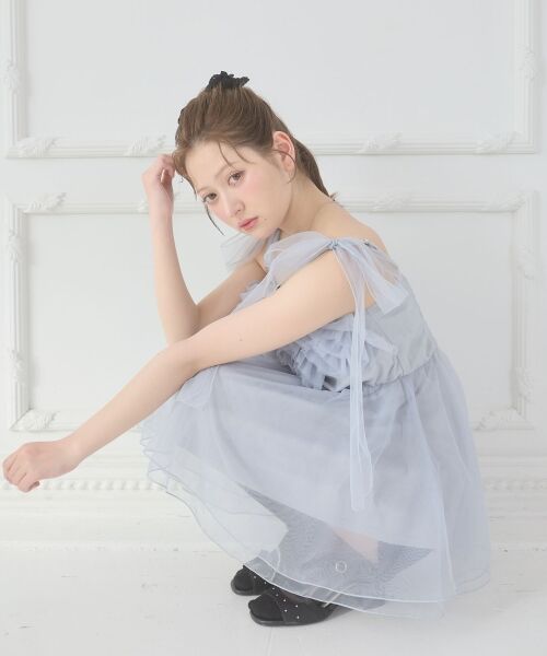 MAJESTIC LEGON / マジェスティックレゴン キャミソール・チューブトップ | ショルダーリボンフリルビスチェ | 詳細25