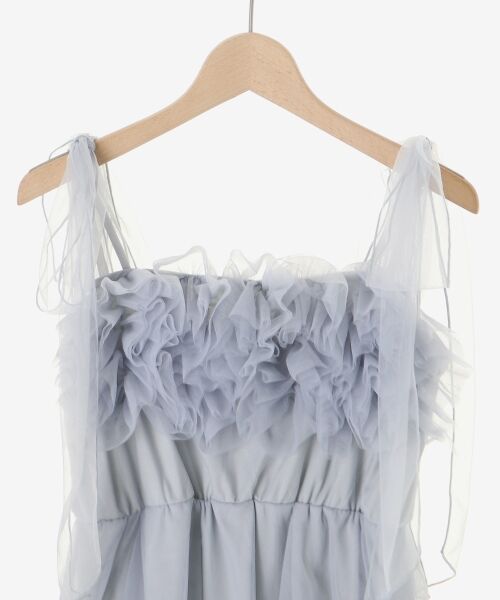 MAJESTIC LEGON / マジェスティックレゴン キャミソール・チューブトップ | ショルダーリボンフリルビスチェ | 詳細30
