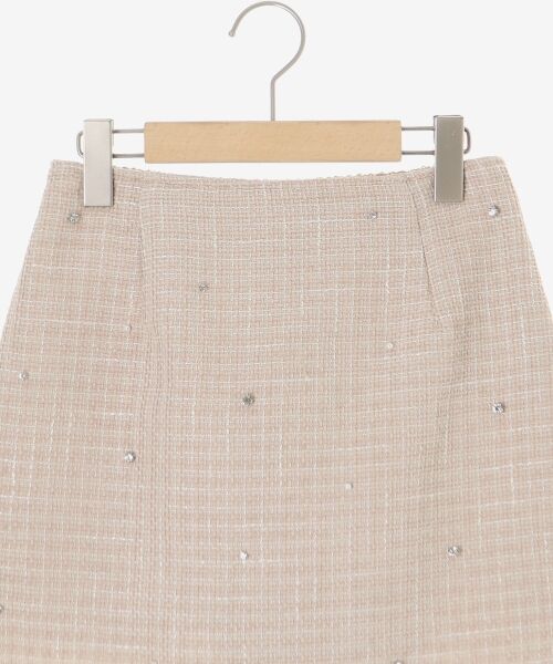 MAJESTIC LEGON / マジェスティックレゴン ミニ・ひざ丈スカート | ビジュー付き台形ミニスカパン | 詳細27
