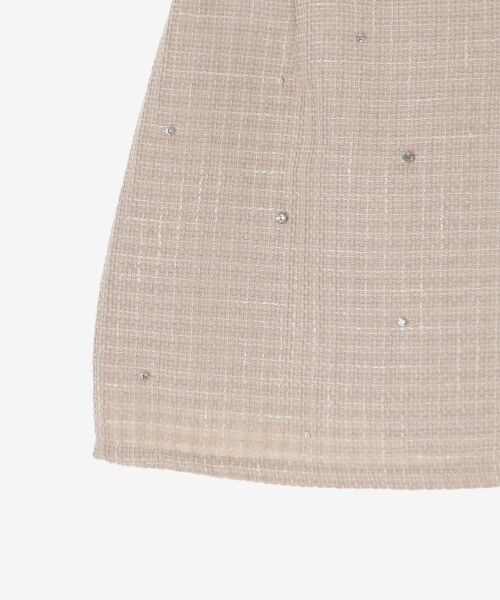 MAJESTIC LEGON / マジェスティックレゴン ミニ・ひざ丈スカート | ビジュー付き台形ミニスカパン | 詳細29