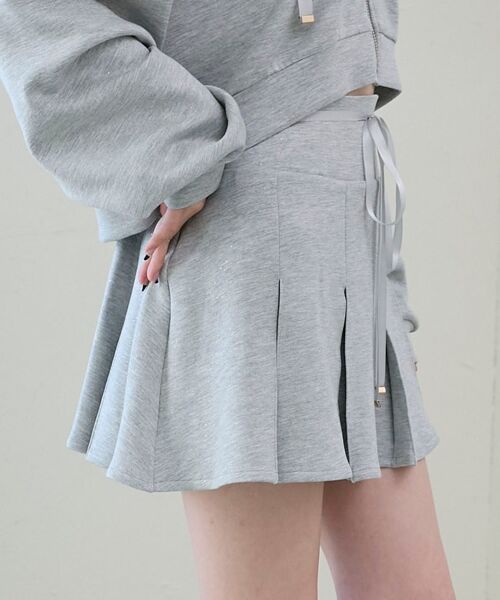 MAJESTIC LEGON / マジェスティックレゴン ミニ・ひざ丈スカート | プリーツラメミニスカパン | 詳細22