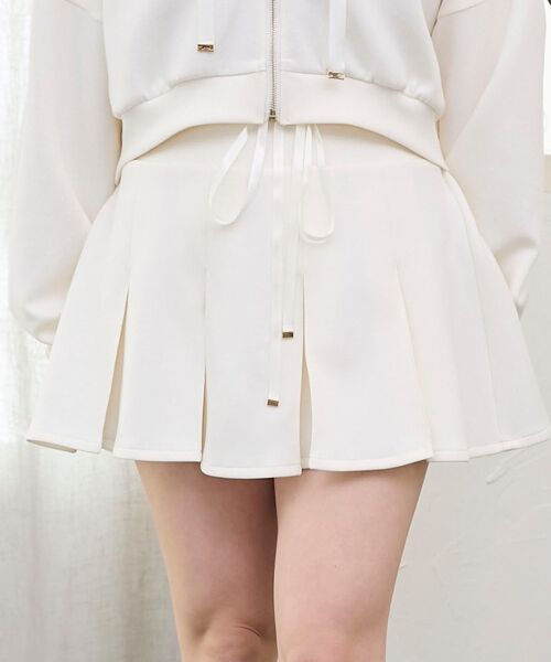 MAJESTIC LEGON / マジェスティックレゴン ミニ・ひざ丈スカート | プリーツラメミニスカパン | 詳細5
