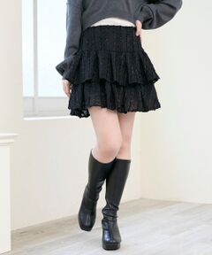 MAJESTIC LEGON / マジェスティックレゴン ミニ・ひざ丈スカート | キラふわシアーミニスカパン