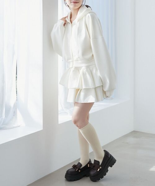 MAJESTIC LEGON / マジェスティックレゴン ミニ・ひざ丈スカート | キラキララインストーンスカパン | 詳細2