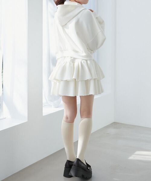 MAJESTIC LEGON / マジェスティックレゴン ミニ・ひざ丈スカート | キラキララインストーンスカパン | 詳細3