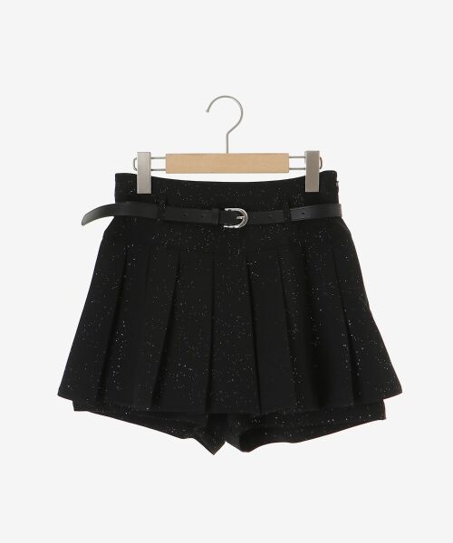 MAJESTIC LEGON / マジェスティックレゴン ミニ・ひざ丈スカート | ベルトセットキラキラミニスカパン | 詳細12