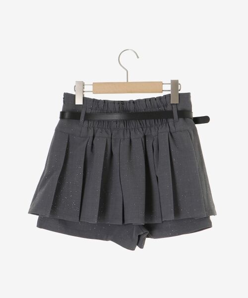 MAJESTIC LEGON / マジェスティックレゴン ミニ・ひざ丈スカート | ベルトセットキラキラミニスカパン | 詳細13