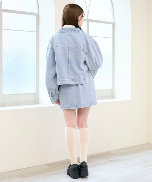 MAJESTIC LEGON / マジェスティックレゴン Gジャン・デニムジャケット | ビジューリボンGジャン | 詳細23