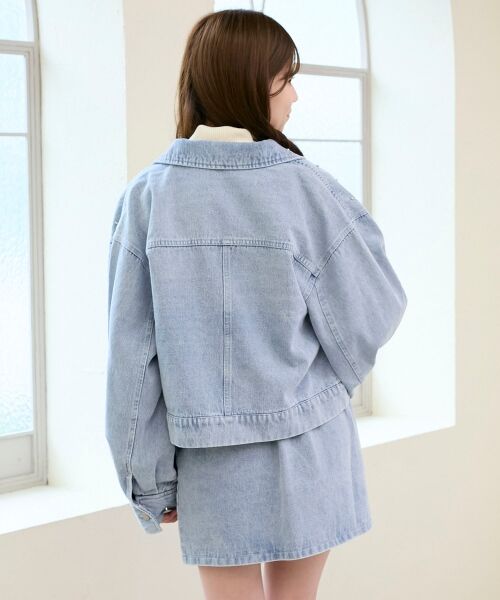 MAJESTIC LEGON / マジェスティックレゴン Gジャン・デニムジャケット | ビジューリボンGジャン | 詳細26