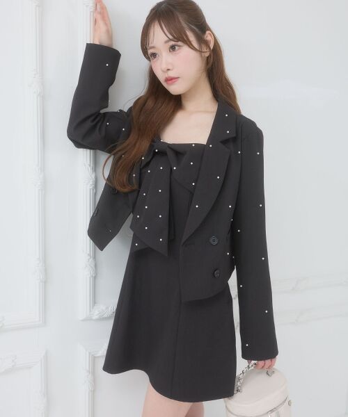 MAJESTIC LEGON / マジェスティックレゴン その他アウター | キラメキショートジャケット | 詳細12