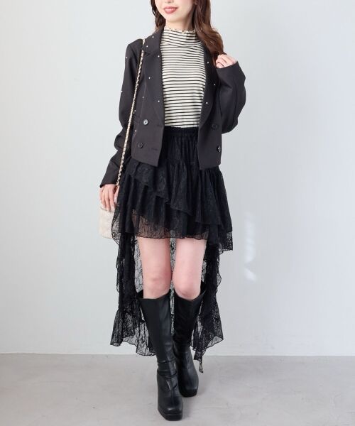 MAJESTIC LEGON / マジェスティックレゴン その他アウター | キラメキショートジャケット | 詳細14