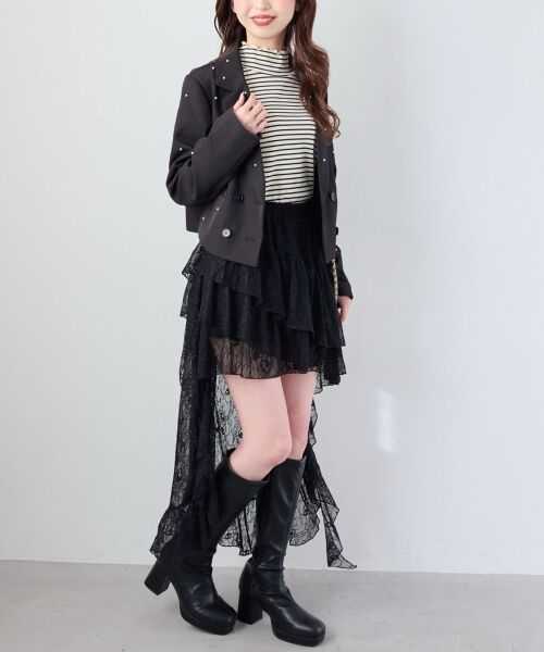 MAJESTIC LEGON / マジェスティックレゴン その他アウター | キラメキショートジャケット | 詳細15