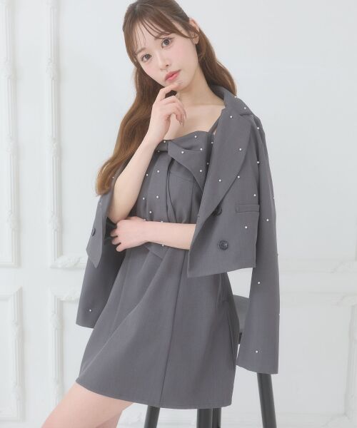 MAJESTIC LEGON / マジェスティックレゴン その他アウター | キラメキショートジャケット | 詳細8