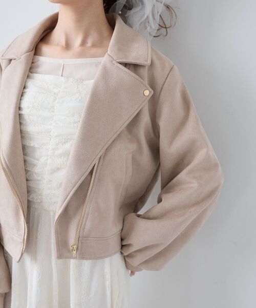 MAJESTIC LEGON / マジェスティックレゴン その他アウター | Ladyショートライダース | 詳細21