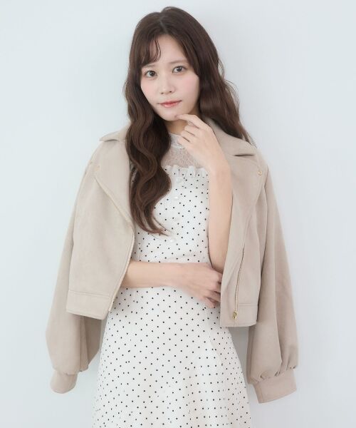 MAJESTIC LEGON / マジェスティックレゴン その他アウター | Ladyショートライダース | 詳細4