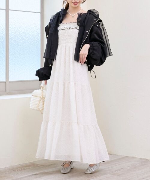 MAJESTIC LEGON / マジェスティックレゴン ブルゾン | サテンショートフードブルゾン | 詳細17