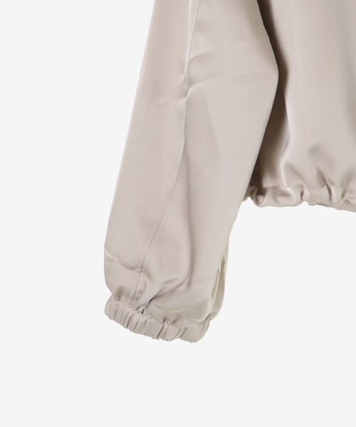 MAJESTIC LEGON / マジェスティックレゴン ブルゾン | サテンショートフードブルゾン | 詳細28