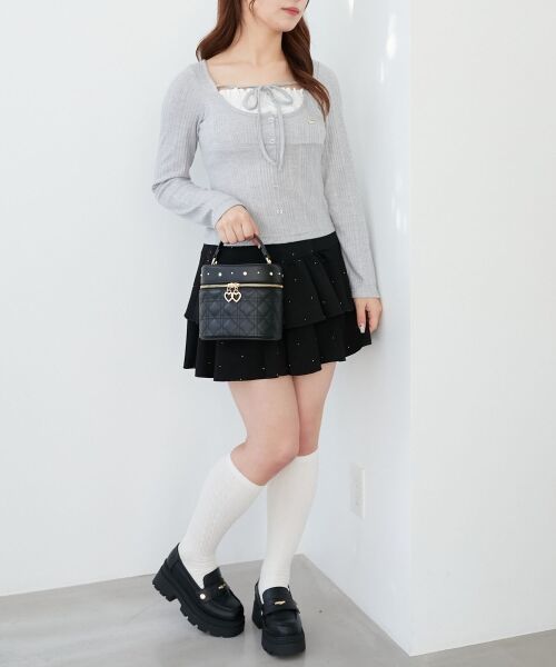 MAJESTIC LEGON / マジェスティックレゴン カットソー | リボンレイヤードライクトップス | 詳細29