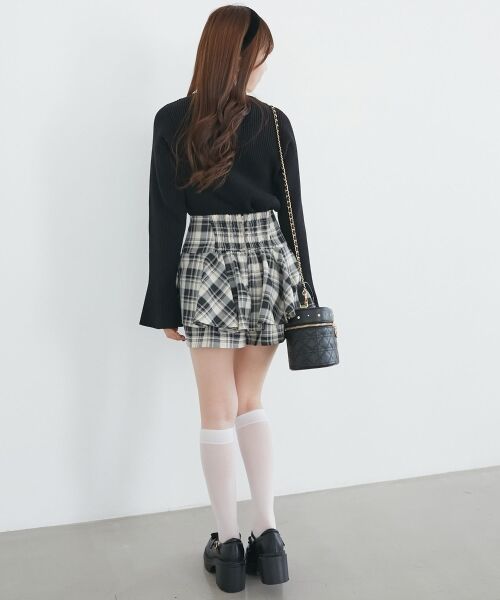 MAJESTIC LEGON / マジェスティックレゴン カーディガン・ボレロ | リボンレース襟ニットカーディガン | 詳細24