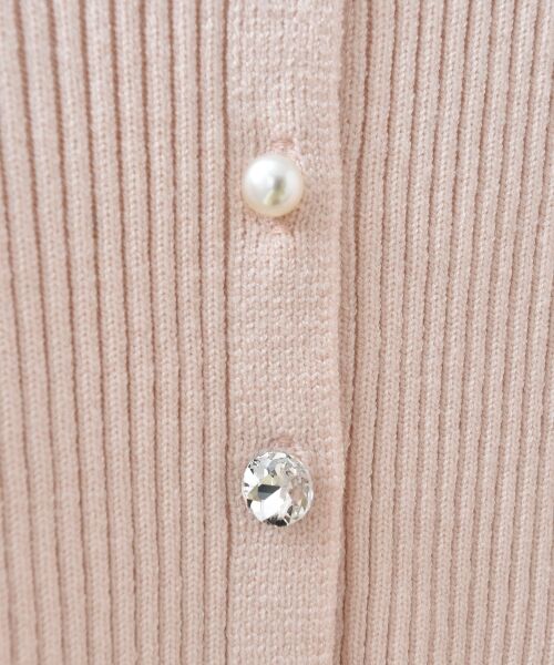 MAJESTIC LEGON / マジェスティックレゴン カーディガン・ボレロ | リボンレース襟ニットカーディガン | 詳細29