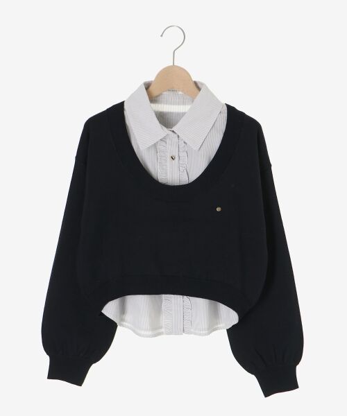 MAJESTIC LEGON / マジェスティックレゴン ニット・セーター | フリルノースリシャツセットニット | 詳細25