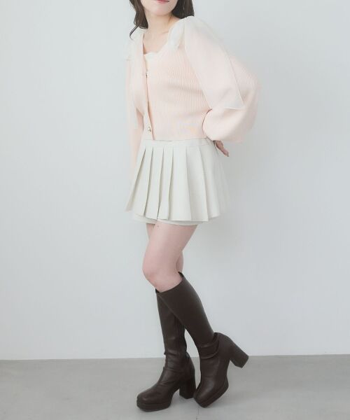 MAJESTIC LEGON / マジェスティックレゴン カーディガン・ボレロ | クローバーボタンUVカットカーデ | 詳細19