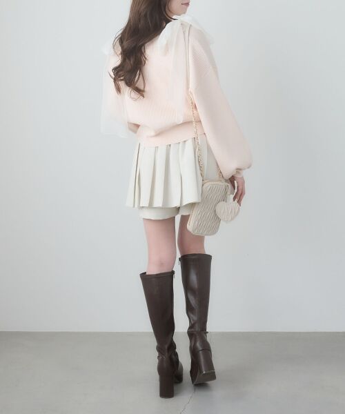 MAJESTIC LEGON / マジェスティックレゴン カーディガン・ボレロ | クローバーボタンUVカットカーデ | 詳細20