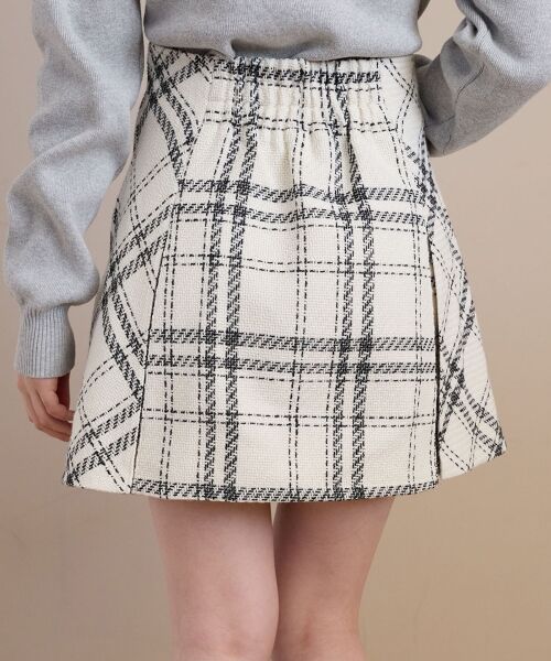 MAJESTIC LEGON / マジェスティックレゴン ミニ・ひざ丈スカート | ボックスプリーツフレアミニスカパン | 詳細6