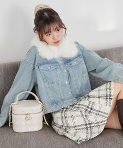 MAJESTIC LEGON / マジェスティックレゴン ブルゾン | 2wayフェイクファーカラーブルゾン