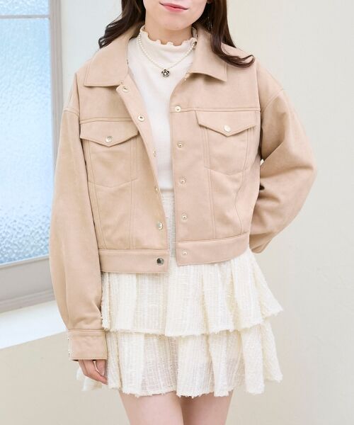 MAJESTIC LEGON / マジェスティックレゴン ブルゾン | 2wayフェイクファーカラーブルゾン | 詳細28