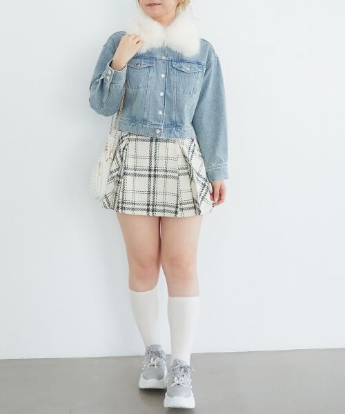 MAJESTIC LEGON / マジェスティックレゴン ブルゾン | 2wayフェイクファーカラーブルゾン | 詳細6