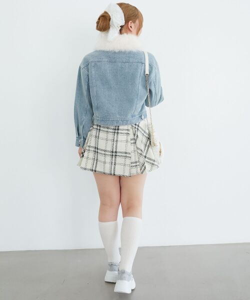 MAJESTIC LEGON / マジェスティックレゴン ブルゾン | 2wayフェイクファーカラーブルゾン | 詳細8