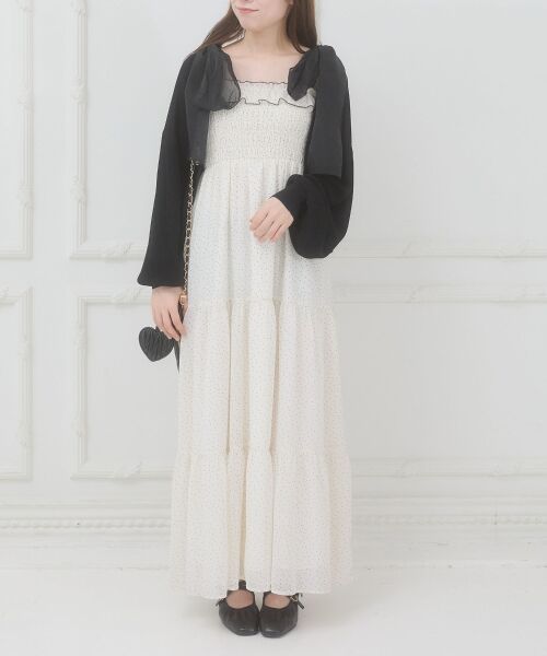 MAJESTIC LEGON / マジェスティックレゴン カーディガン・ボレロ | ビジューボタンUVカットカーデ | 詳細11