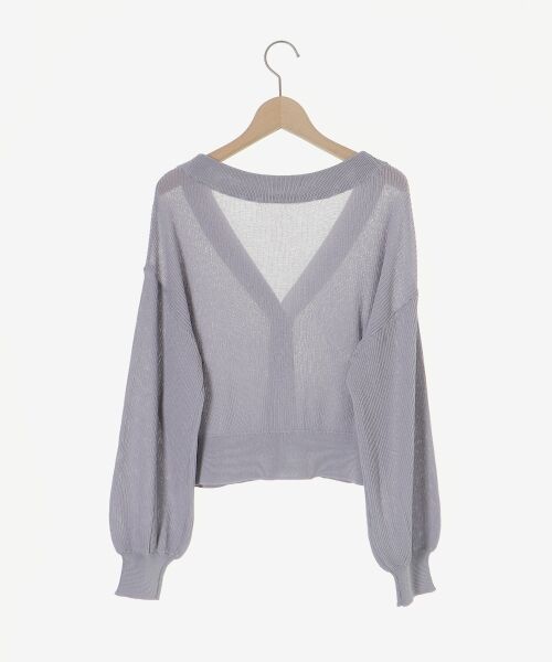 MAJESTIC LEGON / マジェスティックレゴン カーディガン・ボレロ | ビジューボタンUVカットカーデ | 詳細24