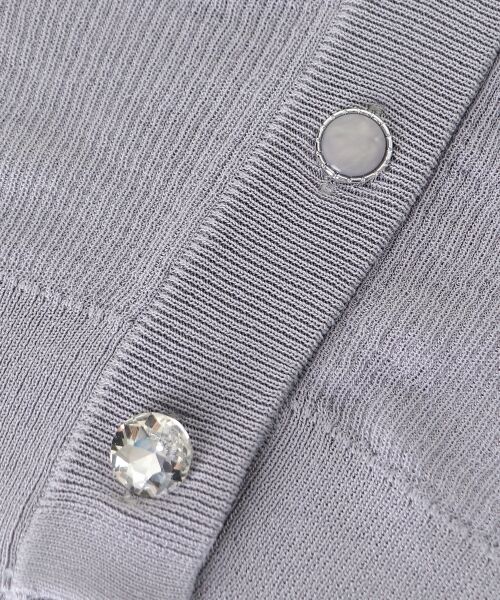 MAJESTIC LEGON / マジェスティックレゴン カーディガン・ボレロ | ビジューボタンUVカットカーデ | 詳細28