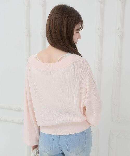 MAJESTIC LEGON / マジェスティックレゴン カーディガン・ボレロ | ビジューボタンUVカットカーデ | 詳細12