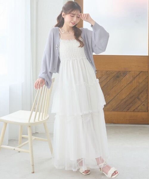 MAJESTIC LEGON / マジェスティックレゴン カーディガン・ボレロ | ビジューボタンUVカットカーデ | 詳細14