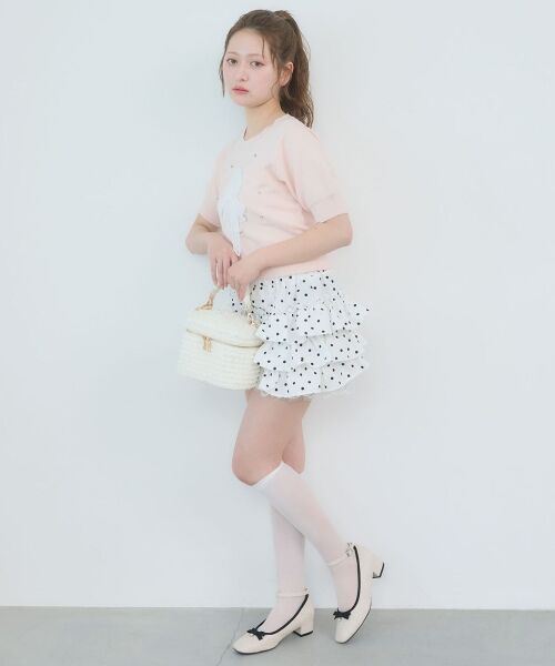 MAJESTIC LEGON / マジェスティックレゴン ニット・セーター | リボン×キラキラうさぎニット | 詳細8